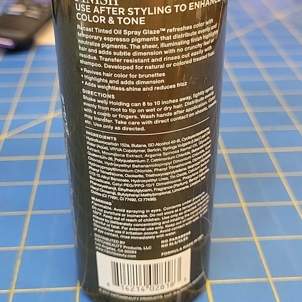 Orlando Pita Play Brunette Tinted Oil Spray 141g New In Can
